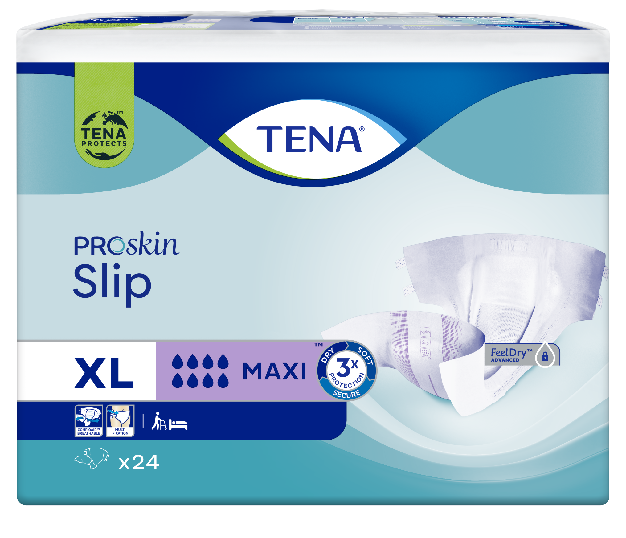 COUCHE PROTECTION SLIP TENA 8 GOUTTES PLUS AUTUN CREUSOT CHALON MACON