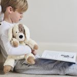 BOUILLOTTE PELUCHE WARMIES CHIEN ASSIS GRAINE CHALEUR AUTUN CREUSOT CHALON MÂCON