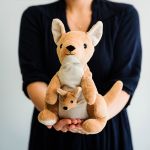 BOUILLOTTE PELUCHE WARMIES KANGOUROU GRAINE CHALEUR AUTUN CREUSOT CHALON MÂCON