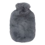 BOUILLOTTE EAU DÉHOUSSABLE FOURRURE GRIS FONCE CHALEUR AUTUN CREUSOT CHALON MÂCON VILLEFRANCHE