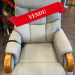 FAUTEUIL RELEVEUR OCCASION GENE 1 MOTEUR GRIS CLAIR MEDTRADE AUTUN CREUSOT CHALON MÂCON