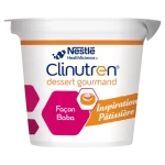 CLINUTREN DESSERT GOURMAND COMPLÉMENT NUTRITIONNEL CRÈME FAÇON BABA AUTUN CREUSOT CHALON MÂCON VILLEFRANCHE