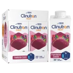 CLINUTREN FRUIT COMPLÉMENT NUTRITIONNEL BOISSON FRUITÉE FRAMBOISE CASSIS