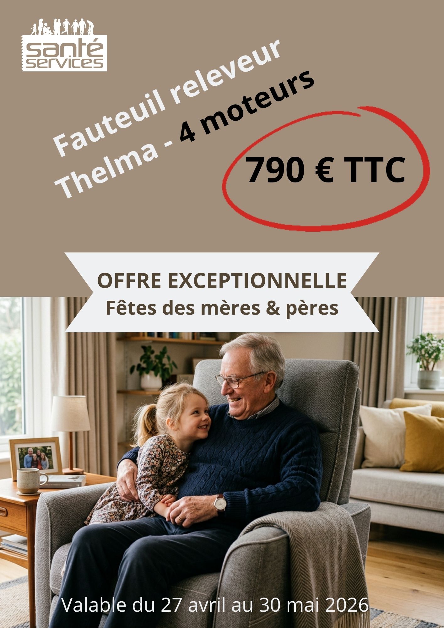 fauteuil releveur en promotion